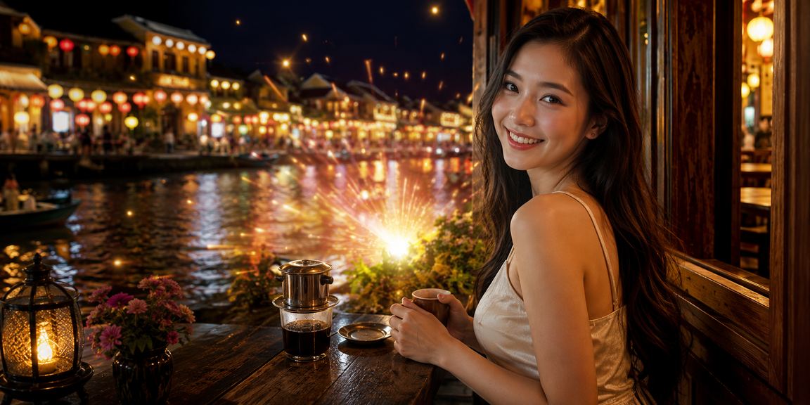 Người dùng Hội An thư giãn với cà phê và trải nghiệm casino trực tuyến trên điện thoại