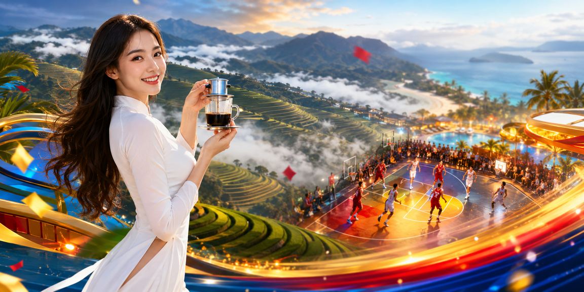 Phụ nữ mặc áo dài tại Sa Pa xem thông tin cá cược thể thao và jackpot trên điện thoại